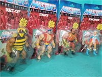 MATTEL MASTERS OF THE UNIVERSE ACTION FIGURES