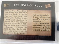 The Bar Pieces of the Past relic
