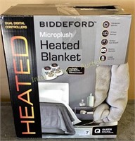 Biddeford Microplush Heated Blanket Queen