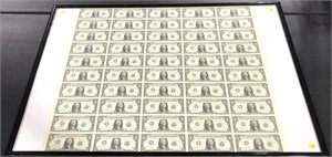 2007 $1 Federal Reserve note series 2003, uncut