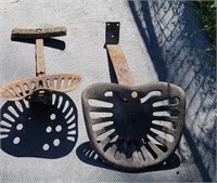 2x$ - 2 tractor seats