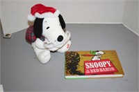 SNOOPY PLUSH MUSICAL AND BOOK