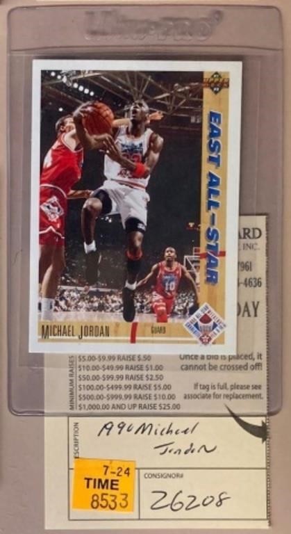 1990-91 UPPER DECK MICHAEL JORDAN CARD