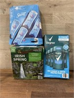 4 pack secret, 5 pack degree & 20 pack Irish