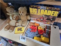 Vintage teddy bears & toys