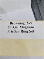 BROWNING A-5 20 GA MAGNUM FRICTION RING SET