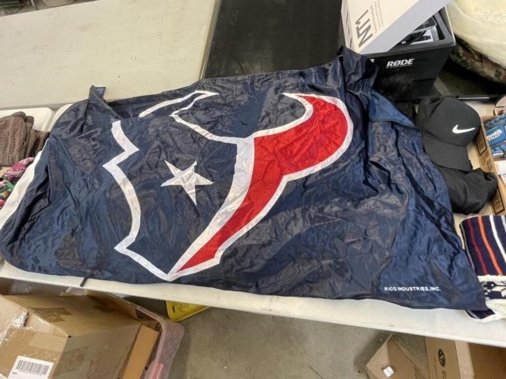 Houston texas football flag