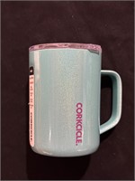 Corkcicle White Sparkle 16 OZ Mug