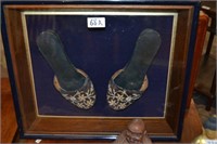Pair of antique Chinese slippers,