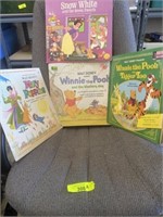 2 winnie the pooh, mary poppins, snow white story