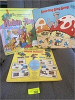 Smurfs, Robin hood, Brer rabbit and story record
