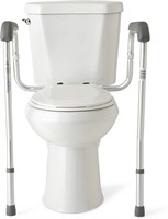 Medline Toilet Safety Rails  Adjustable Legs