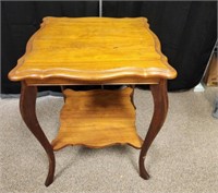 Victorian Shaped Top Parlor Table
