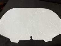 Motorcycle clear windshield
