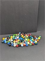 Large Lot Of Marbles Swirls