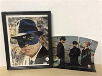 2 Green Hornet Photo Card With Signatures