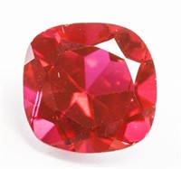 9.35ct Cushion Cut Red Natural Ruby AGSL