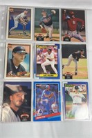 Lot of 9 baseball cards