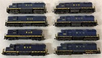 8 HO Train Engines-Atlas & others