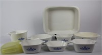 Large Group of Vintage Corning Ware (8)