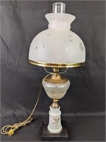 Antique Electrified Table Lamp
