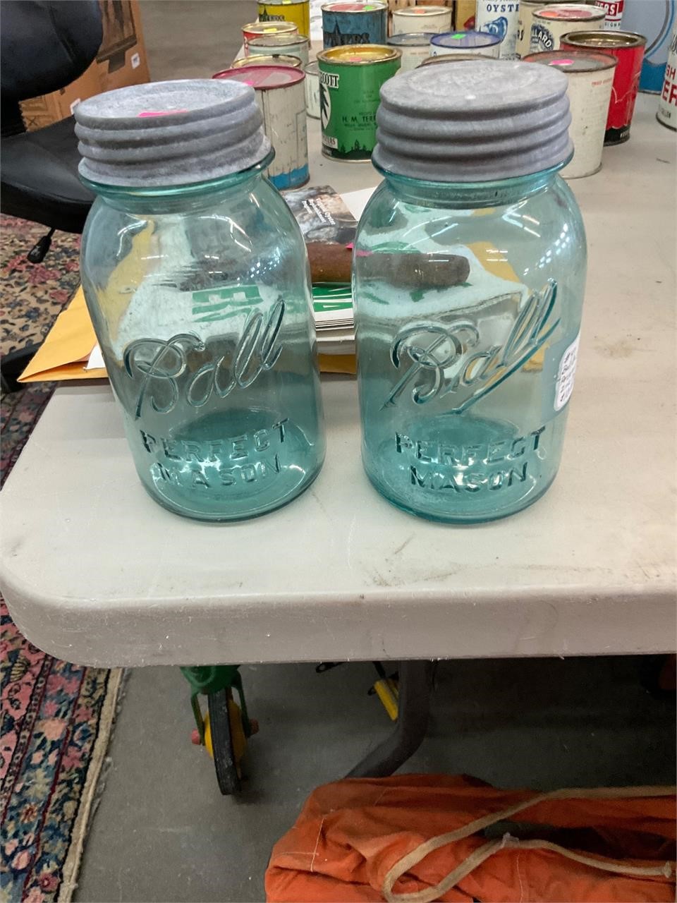 2 Rare #13 Bootlegger Jars