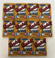 (11) BASEBALL CARD PACKETS