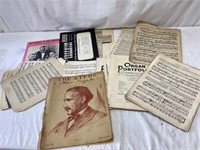 Vintage Sheet Music