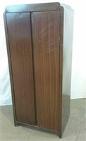 Metal wardrobe cabinet - 30x22x69"H