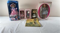 Shirley Temple dolls and book