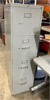 4 Drawer metal file cabinet, Hon brand