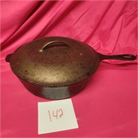 cast iron with lid