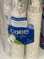 Dixie 12 oz cups insulated