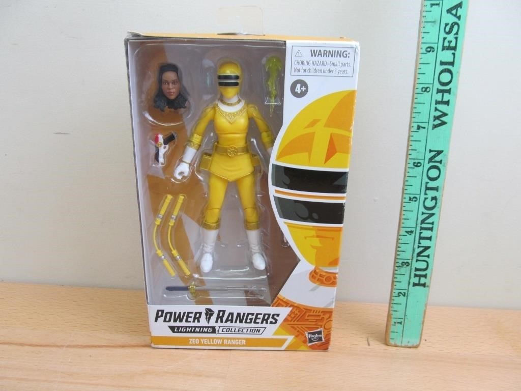 MMPR Zeo Yellow Ranger Power Ranger Action Figure