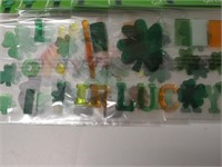 St.Patrick's Day  5 Gel Clings