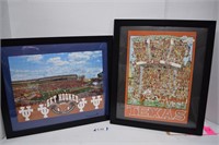 Two University of Texas Framed Puzzles