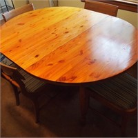 Pine Table and Chairs