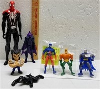 Action Figures- Black Spiderman,  Prowler