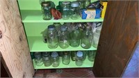 Three Shelves Canning Jars