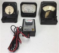 Lot of Vintage Meters