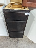 3-Drawer Base Cabinet (35"Tx15"Wx24"D)