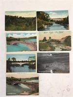 Seven Bridge cards from around St Thomas.