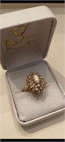 Estate Dinner Ring In Box