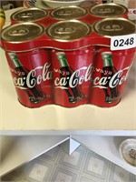 Can to hold 6 pack Coke