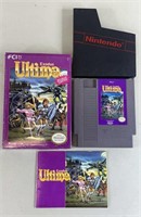 Nintendo NES Exodus Ultima Videogame In Box