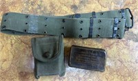 1950s US Army field dressing/belt