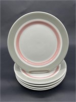 (5) Shenango China Plates, Made in the USA