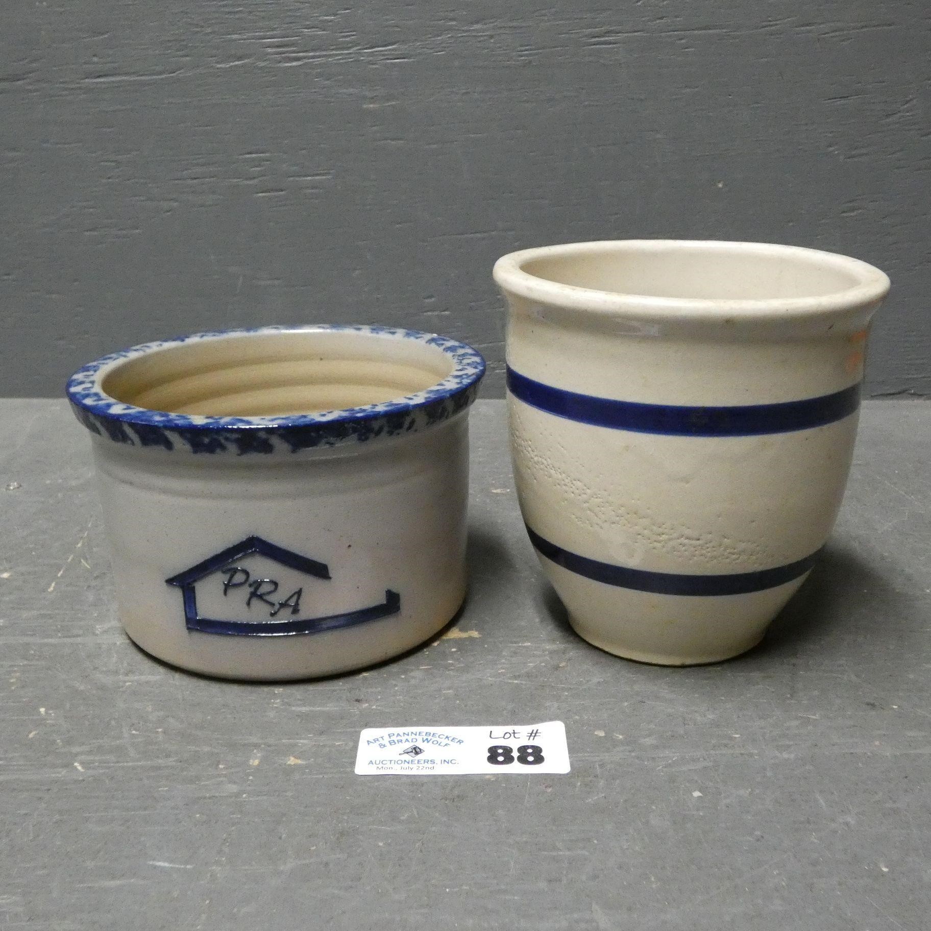 Dave Eldreth & Roseville Pottery Crock