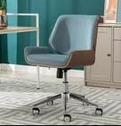 Lillian August Ciara Fabric Bentwood Office Chair