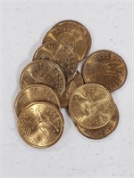 $10 face value of 2000 $1 coins